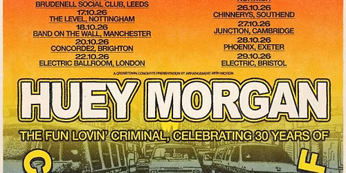 Norwich - Come Find Yourself - 30th Anniversary Tour