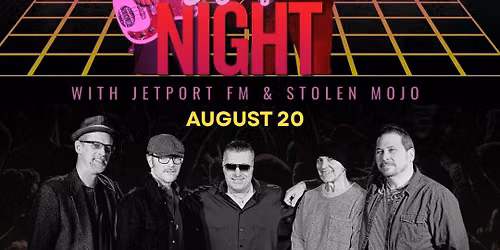 Vall\u00e9e Square Concert Series: 80's Night with Jetport FM and Stolen Mojo