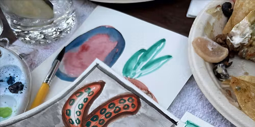 Witchy Watercolor @ Bad Habit Room