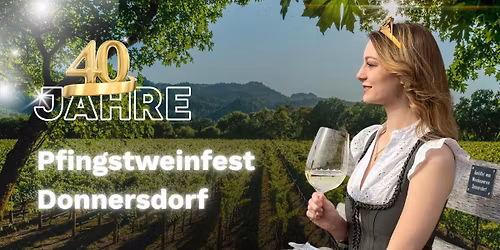 Pfingstweinfest Donnersdorf 2026