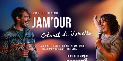 JAM'OUR : CABARET DE VARI\u00c9T\u00c9S