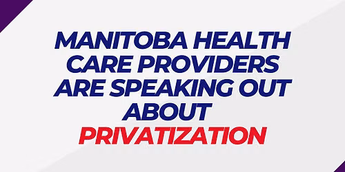 Manitoba Health Coalition Annual Fundraiser 