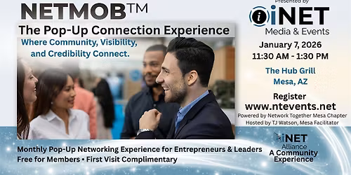 NetMob\u2122:  The Pop-Up Connection Experience