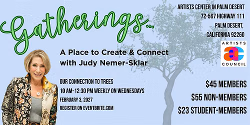 Gatherings: Our Connection to Trees with Judy Nemer-Sklar