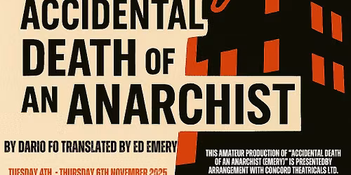 Accidental Death of an Anarchist - Centre Stage Company