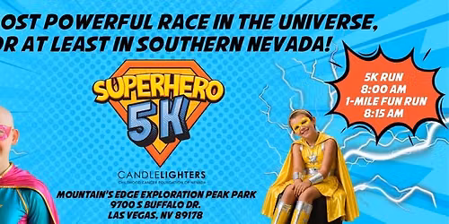 SUPERHERO 5K TEAM RUN