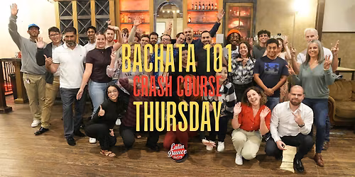 Bachata 101 Crash Course for Beginners in Houston. Thu 10\/15