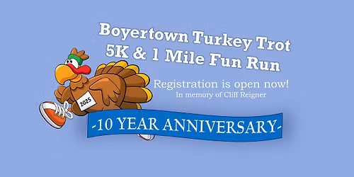 10th Annual Boyertown Turkey Trot