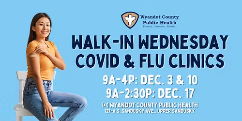 Walk-In Wednesday: COVID & Flu Clinics