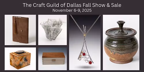 The Craft Guild Fall Show & Sale Saturday