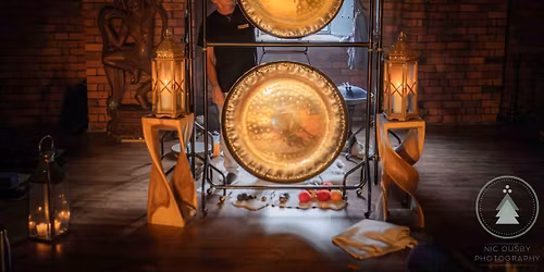 Drum meditation and Gong session. The Pathways studio Salford 7pm-8.30pm 26th Nov 2025