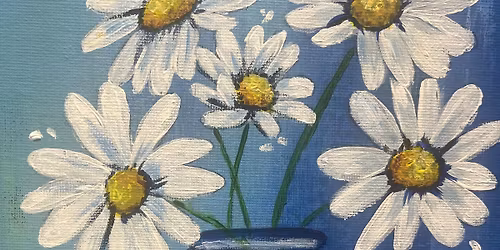 Paint, Swirl and Daisies- Girls Night Paint Party