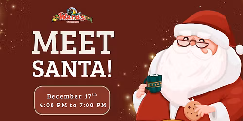 Meet Santa at Ward's Supermarket! \ud83c\udf85