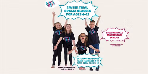 Drama Kids Trial Brackendale Montessori