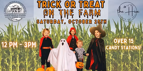 Trick or Treat on the Farm!