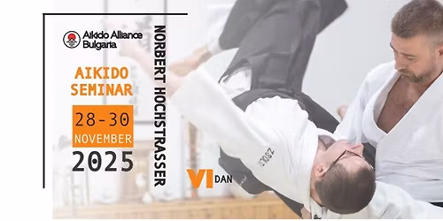 AAB Autumn Seminar led by Hochstrasser Norbert, 6th Dan Aikikai