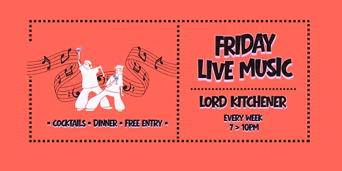 Ant Tarrant LIVE this Friday at Lord Kitchener \ud83c\udfa4