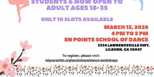 DANCE WORKSHOP for our AUTISM community