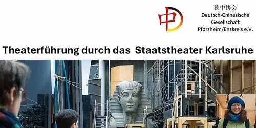 Theaterf\u00fchrung durch das Staatstheater Karlsruhe