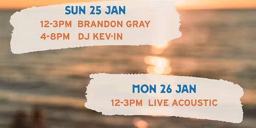 Australia Day Weekend at Oceans 27 