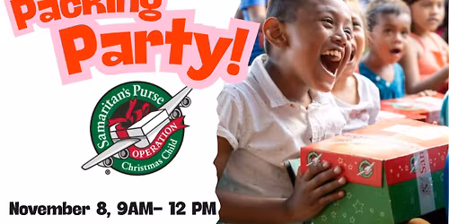 Operation Christmas Child Packing Party