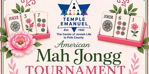 MAH JONGG TOURNAMENT