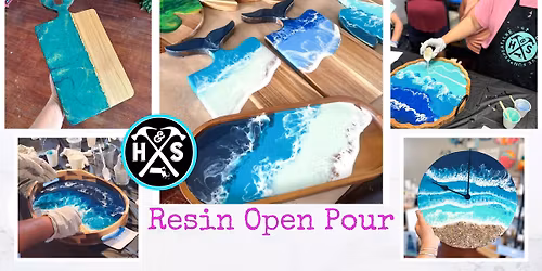 Resin Art Open Pour: Beginner Basics to Next Level Pours!