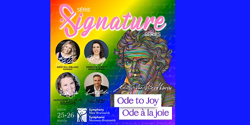 Symphony New Brunswick - Ode To Joy at Imperial Theatre - Saint John
