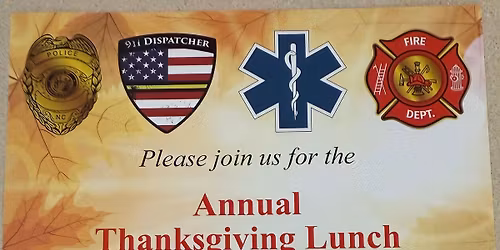 Emergency Services Thanksgiving Lunch