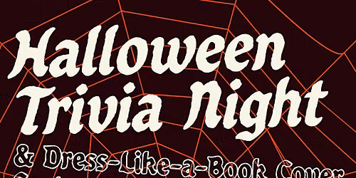 Poppy Books Halloween Trivia Night & Costume Contest