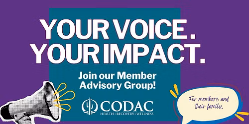 FOR CODAC MEMBERS: Member Advisory Group