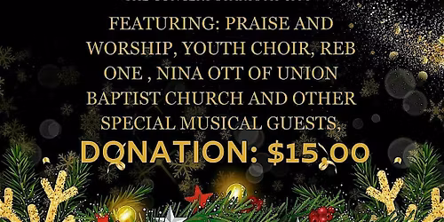 Annual Christmas Dinner and Concert