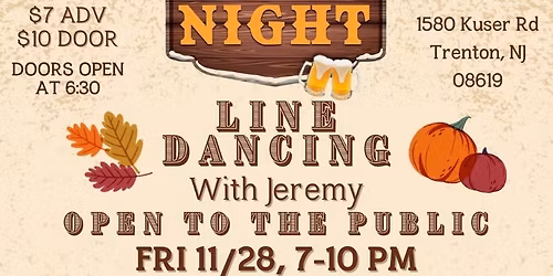 Country Line Dance-Hosted by Jeremy