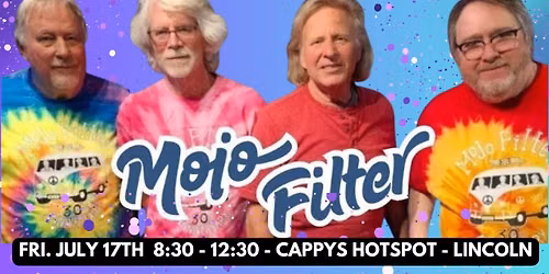 Mojo Filter JULY BLAST at Cappy's!