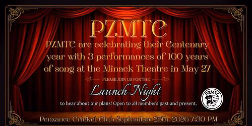 PZMTC Centenary Launch Night