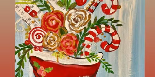 Kapi's Holiday Sip & Paint - Santa's Boot