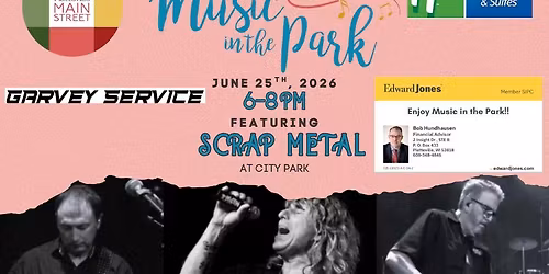 Music in the Park - Scrap Metal