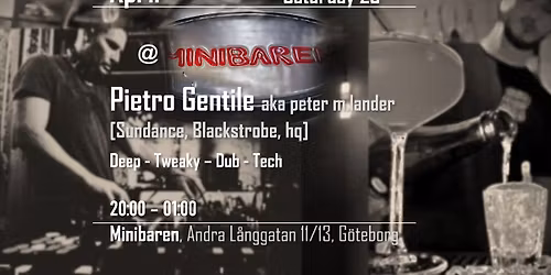 Pietro Gentile @ Minibaren, 2:a L\u00e5ngg.