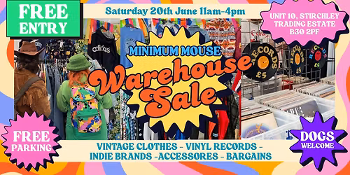 Minimum Mouse Warehouse Sale - Summer Special