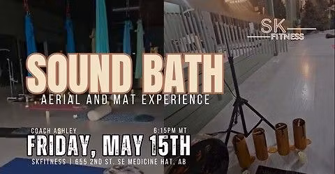 \u2728 Sound Bath at SKFitness \u2728