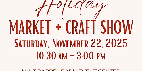 Holiday Market + Craft Show