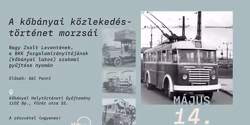 A k\u0151b\u00e1nyai k\u00f6zleked\u00e9s morzs\u00e1i