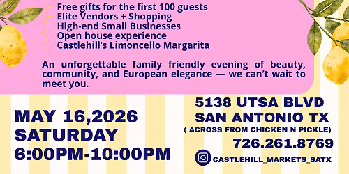 Sorrento Night Market | Vander\u2019s Cosmetology College Open House