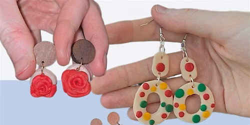 BRSHES, Clay Earring Making Workshop - Christmas Special! Glasgow