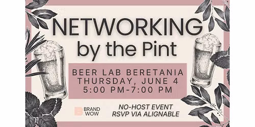 Networking By The Pint