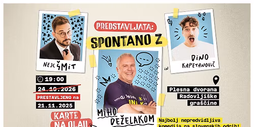 SPONTANO Z: Miho De\u017eelakom