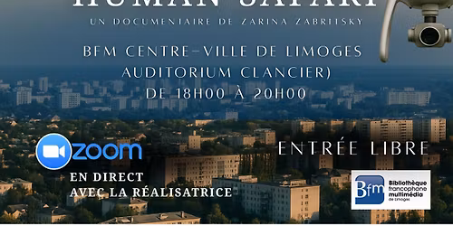 Projection du film documentaire \u201cKherson. Human Safari\u201d