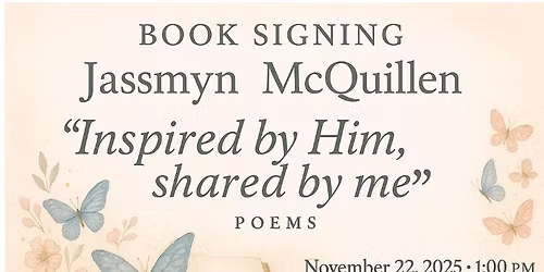 Poetry Book Signing - Sumter, SC