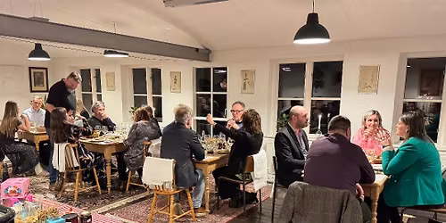 Ostesmagning inkl. vin og br\u00f8d