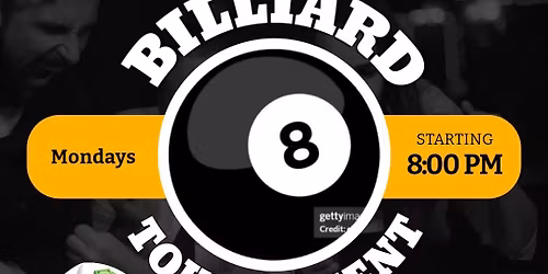 Monday Night Pool Tournament